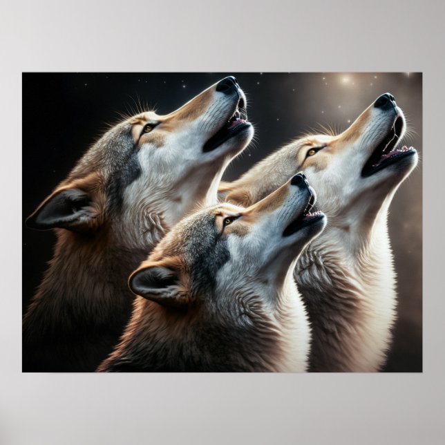 Poster Cartaz Lobos de Yellowstone (Frente)