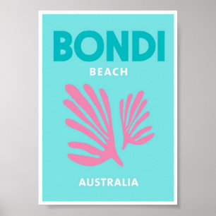 Poster Cartaz Miniatura - Bondi Beach Austrália