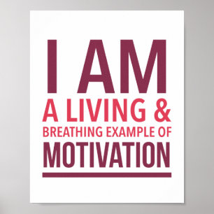Poster Cartaz Motivacional de Tipografia