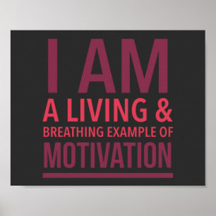 Poster Cartaz Motivacional de Tipografia