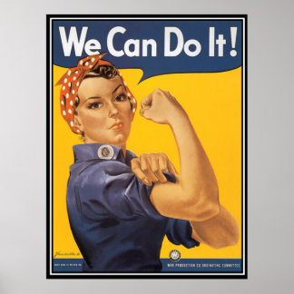 Pôster cartaz motivacional Nós podemos fazer isso