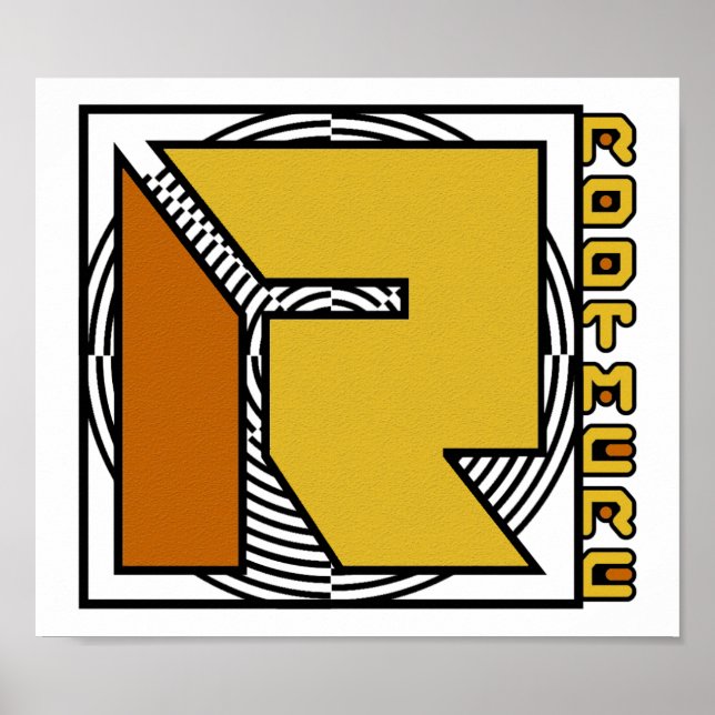 Pôster Cartaz, Música Rootmere (Frente)