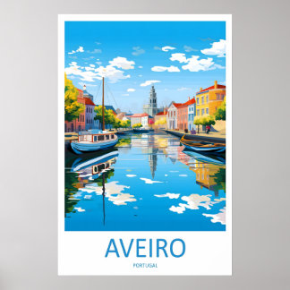 Poster Cartaz Nacional de Esqui de Aveiro Parque de Viage