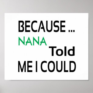 Poster Cartaz Nana (tamanho padrão de moldura)