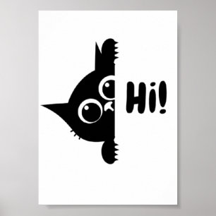 Poster Cartaz Olá Gatinho Fofo