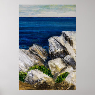 Poster Cartaz - On The Rocks