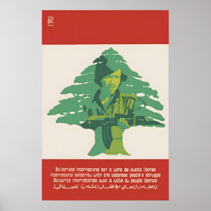 Poster Cartaz OSPAAAL Solidariedade Internacional com o