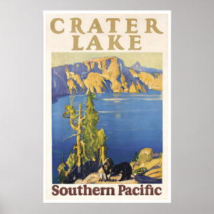 Poster Cartaz Parque Nacional de Arte do Lago Crater Sul