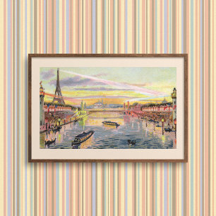 Poster Cartaz Pastel de Paris (Matte)