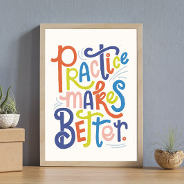 Poster Cartaz Pratica Melhora