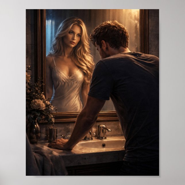 Poster Cartaz Reflexos da Perda (Frente)