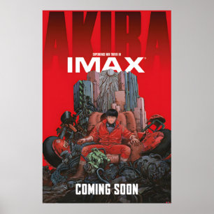 Poster Cartaz Remasterizado do Filme de Anime Akira - IMA