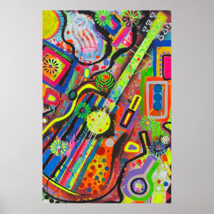 Poster Cartaz ROCK nos EUA 24 x 36