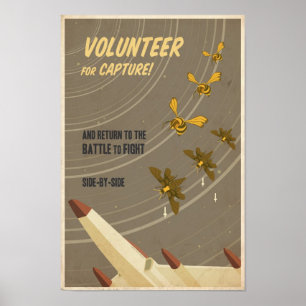Poster Cartaz sexto da propaganda do jogo de arcada em