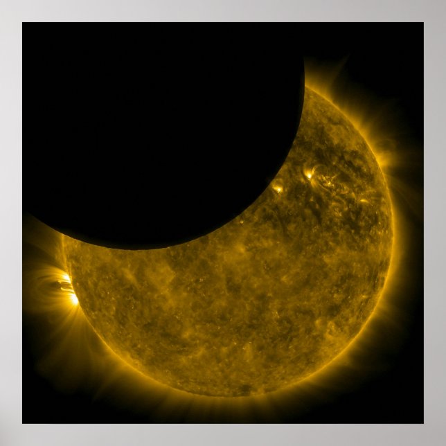 Pôster Cartaz Sol & Lua (Frente)