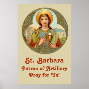 Poster Cartaz St. Barbara (BK 001) 24"x36" 2