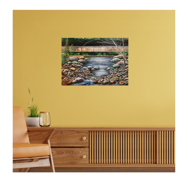 Poster Cartaz The Brook (Brook Wall Art)