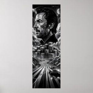 Poster Cartaz Thunder Road Through the Night