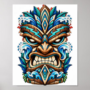 Poster Cartaz Tiki Onda da Geleira