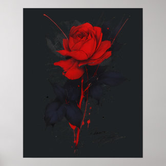 Poster Cartaz Trash Polka Rosa