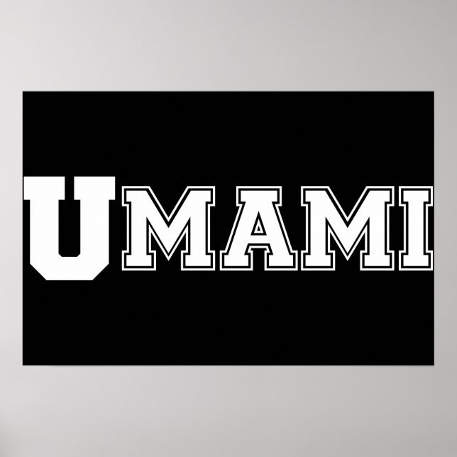 POSTER CARTAZ UMAMI COLLEGE (Frente)