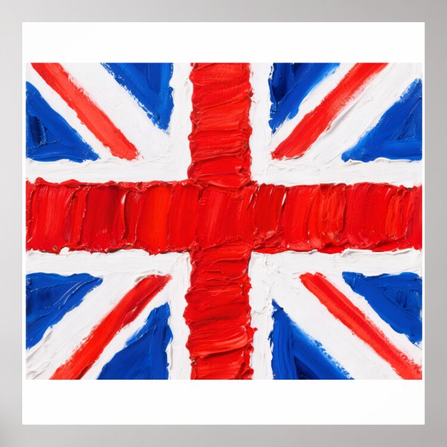 Poster Cartaz Union jack (Frente)