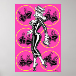Poster Cartaz Vana DeVinyl™/Modas Bizarras