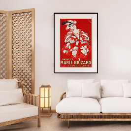 Poster Cartaz Vintage Marie Brizard Anisette