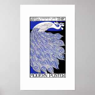 Pôster Cartaz Vintage Peacock O Cartaz Moderno