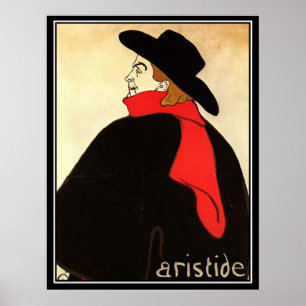 Pôster cartaz vintage toulouse lautrec