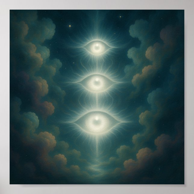 Poster Cartaz Visão Celestial (Frente)