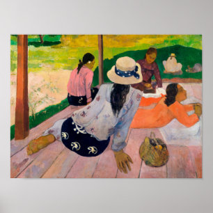 Poster CartazA Sesta (ca. 1892–94) Paul Gauguin