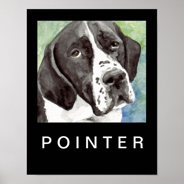 Poster Cartazes de Arte de Pointer (Frente)