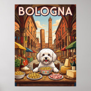 Poster Cartazes de Viagem Antigos   Massa de Cachorro de 