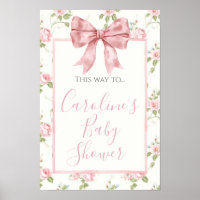 Cartazes direcionais do Chá de pré-disquete da Arc