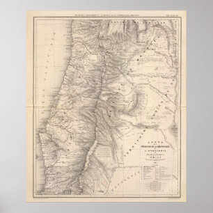 Pôster Carte, Província de Mendoza, o Araucan? a