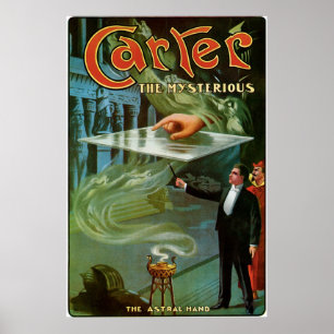 Poster Carter o misterioso