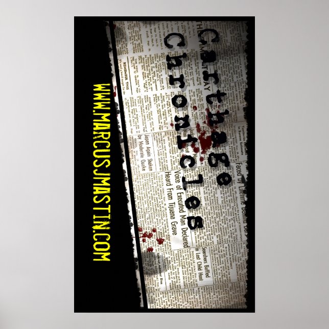 Pôster Carthage Chronicles (Frente)