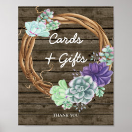 Poster Cartões chás de fraldas - Presentes Sinalizam Sucu