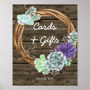 Poster Cartões chás de fraldas - Presentes Sinalizam Sucu