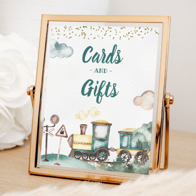 Poster Cartões de Aniversário e Sinal de Presente (Criador carregado)