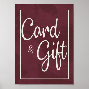 Poster Cartões de bolso bicudos e Dourados com brilho