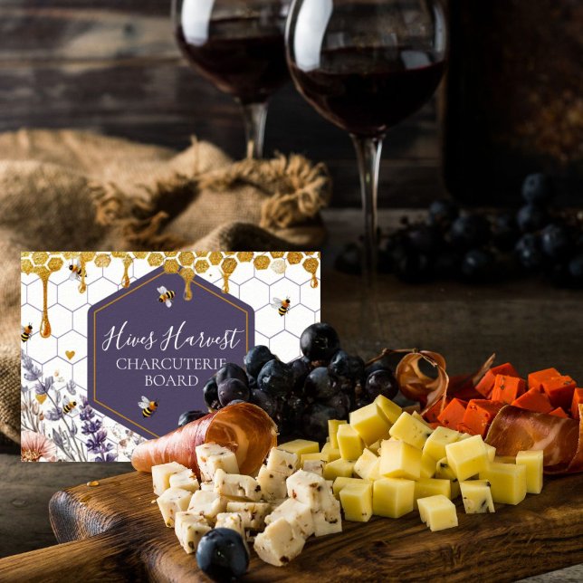 Poster Cartões de Comida, amados pelas abelhas e amados (Criador carregado)