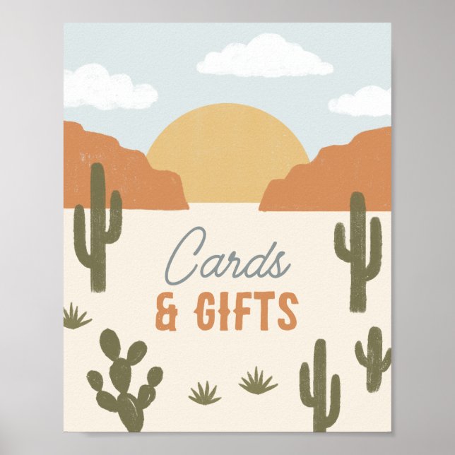 Poster Cartões de Festa de aniversário e presentes ociden (Frente)