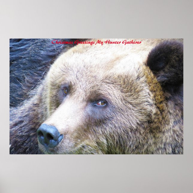 Poster Cartões de natal Meu Coletor de Caça (Frente)