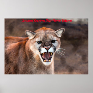 Poster Cartões de natal Pai Hunter Gatherer