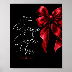 Poster Cartões de receita - Sinal de Chá de panela Arco v