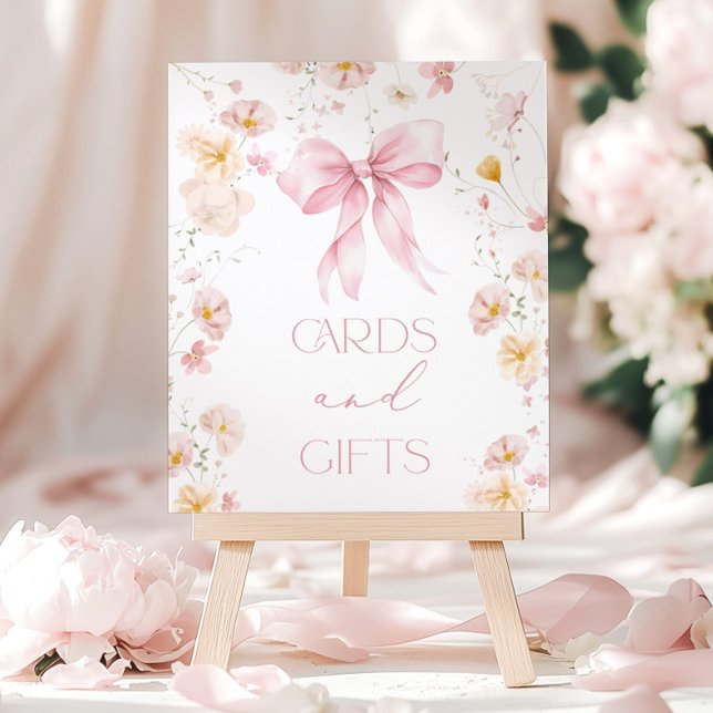 Poster Cartões e Presentes Arco Rosa para Chás de Bebê Me (Criador carregado)