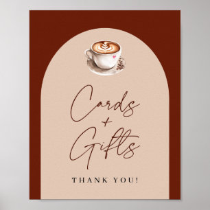 Poster Cartões e Presentes Café Chá de Noiva