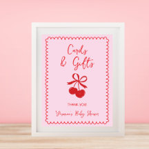 Cartões e presentes Chá de fraldas desenhado para 